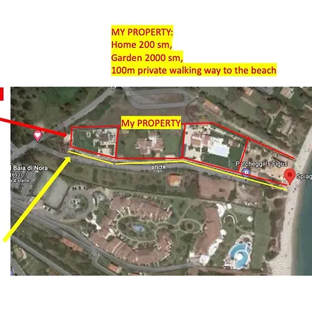 Angelica With Private Access To Villa *